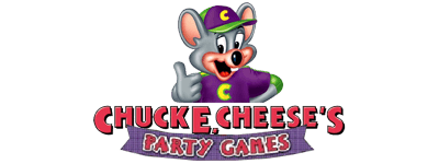 Chuck E Cheese's Party Games title screen for Wii